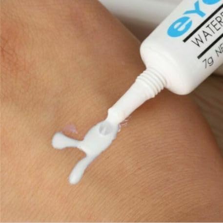 Gugzy® 10 Pairs Handmade Natural Soft False Eyelashes Fake Eye Lash Glue Included | Long-lasting | Voluminous Eyelashes | Dramatic Lash Look | Easy Application (10 Pair Eyelash + White Glue)