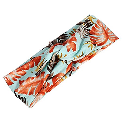 Gugzy Cotton Head Bands Twisted Head Wrap Yoga Hair Accessories for Women and Girls (Style 5) Multicolor