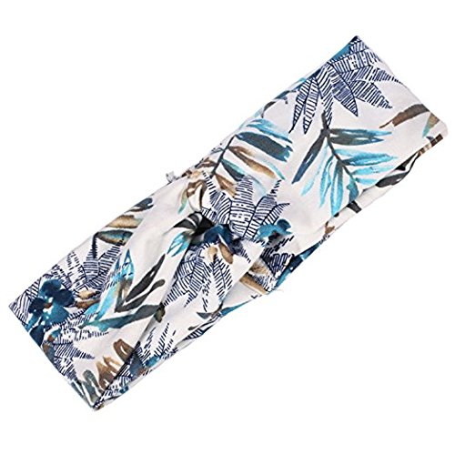 Gugzy Cotton Head Bands Twisted Head Wrap Yoga Hair Accessories for Women and Girls (Style 5) Multicolor