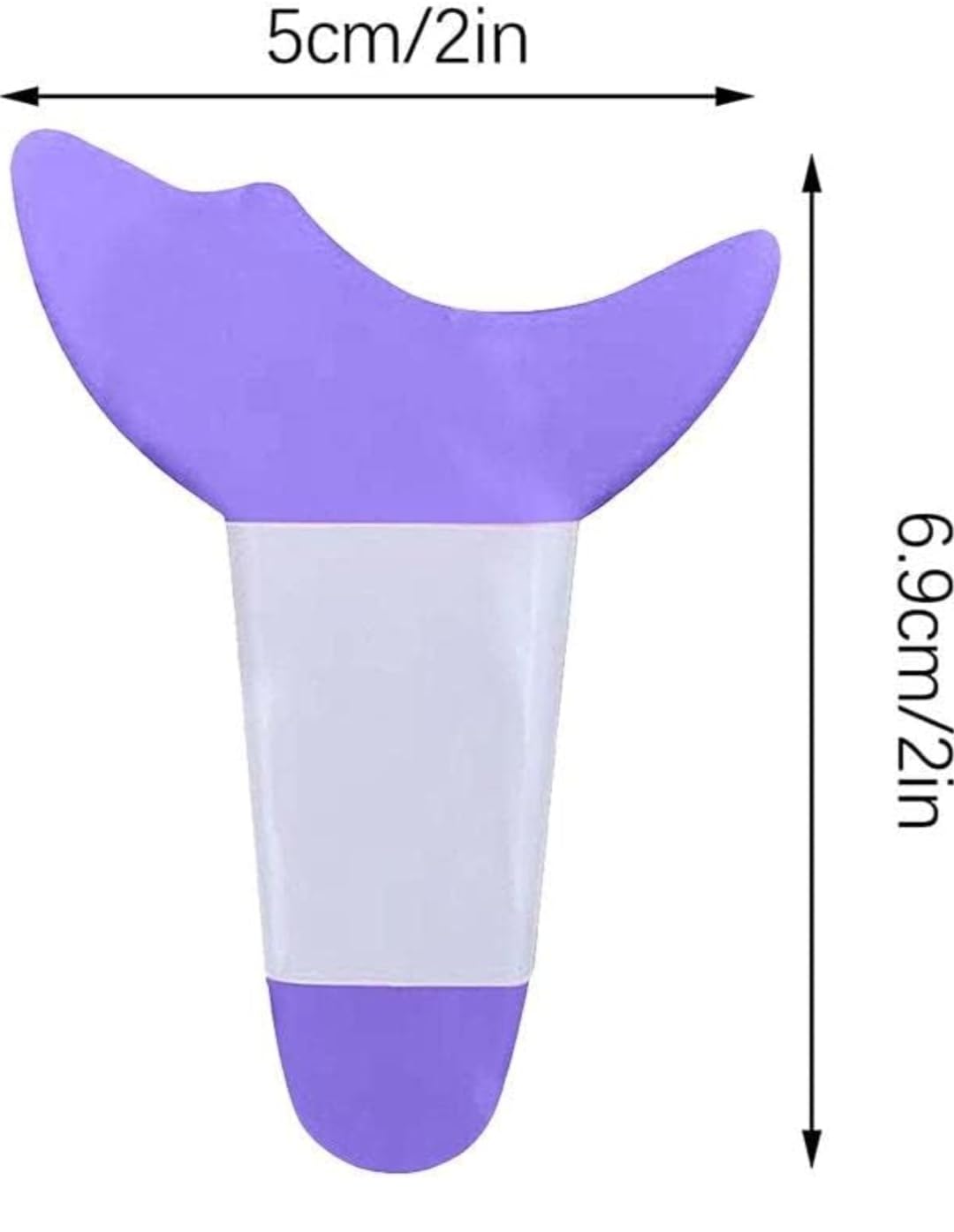 3 in 1 Multifunctional Eyelash Makeup Auxiliary Guard Tool, Applicator Guide Auxiliary Artifact Mascara Eyeliner Eye Shadow Painting Silicone Upper and Lower Bezel Tool (Pack of 1, White)