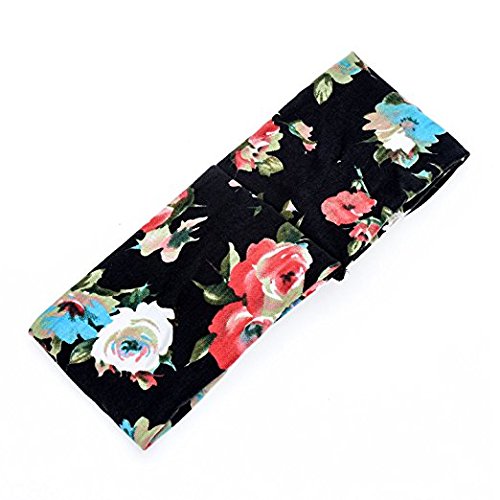 Gugzy Cotton Head Bands Twisted Head Wrap Yoga Hair Accessories for Women and Girls (Style 5) Multicolor