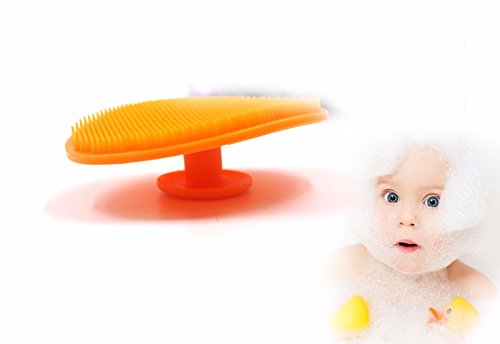 Gugzy® Facial Cleansing Pads, Soft Silicone Face Scrubbers Exfoliators Face Cleansing Tool, Perfect for Massage, Washing Pore Cleanser, Blackhead Removing, Exfoliating and Baby Shower (Pink + Blue)