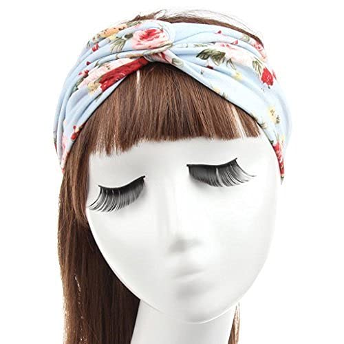 Gugzy Cotton Head Bands Twisted Head Wrap Yoga Hair Accessories for Women and Girls (Style 5) Multicolor