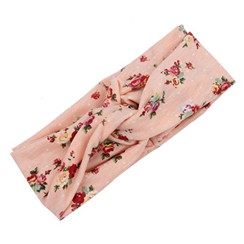 Gugzy Cotton Head Bands Twisted Head Wrap Yoga Hair Accessories for Women and Girls (Style 5) Multicolor