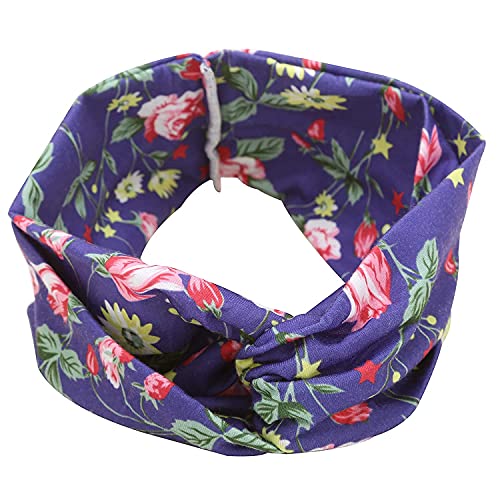 Gugzy Cotton Head Bands Twisted Head Wrap Yoga Hair Accessories for Women and Girls (Style 5) Multicolor