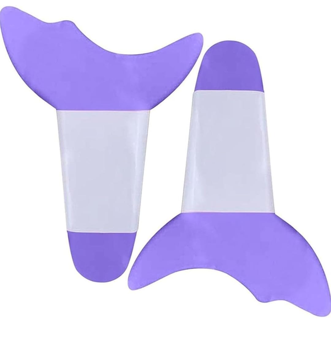 3 in 1 Multifunctional Eyelash Makeup Auxiliary Guard Tool, Applicator Guide Auxiliary Artifact Mascara Eyeliner Eye Shadow Painting Silicone Upper and Lower Bezel Tool (Pack of 1, White)