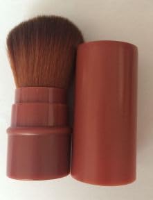 Gugzy Retractable Pro Beauty Kabuki Makeup Cosmetic Face Powder Foundation Blush Brush (Black)