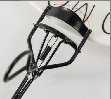 Gugzy Siempre21 Stainless Steel Professional Eyelash Curler Eye Lashes Curling Clip (Silver)