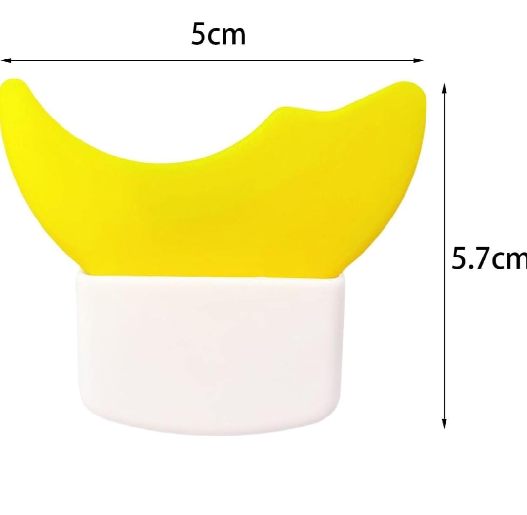 3 in 1 Multifunctional Eyelash Makeup Auxiliary Guard Tool, Applicator Guide Auxiliary Artifact Mascara Eyeliner Eye Shadow Painting Silicone Upper and Lower Bezel Tool (Pack of 1, White)