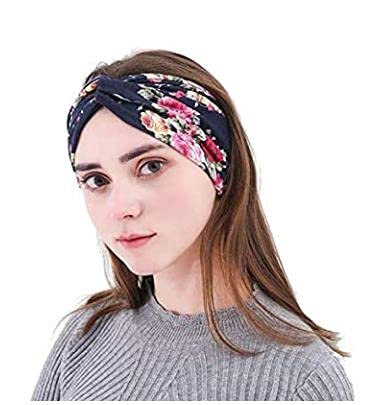 Gugzy Cotton Head Bands Twisted Head Wrap Yoga Hair Accessories for Women and Girls (Style 5) Multicolor
