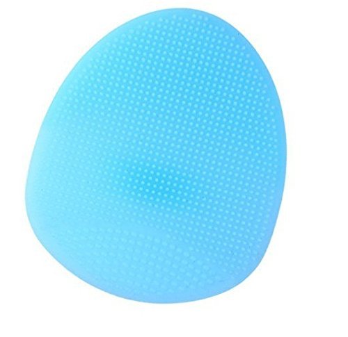 Gugzy® Facial Pore Cleansing Pads, Silicone Face Scrubbers Soft Exfoliators Cleansing Tool Massage Washing Pore Cleanser Blackhead Removing Baby Pet Shower (1, Green)