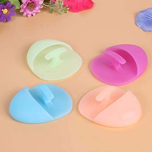 Gugzy® Facial Pore Cleansing Pads, Silicone Face Scrubbers Soft Exfoliators Cleansing Tool Massage Washing Pore Cleanser Blackhead Removing Baby Pet Shower (1, Green)