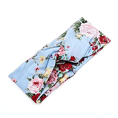 Gugzy Cotton Head Bands Twisted Head Wrap Yoga Hair Accessories for Women and Girls (Style 5) Multicolor