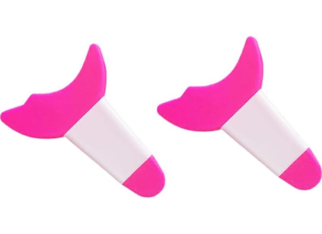 3 in 1 Multifunctional Eyelash Makeup Auxiliary Guard Tool, Applicator Guide Auxiliary Artifact Mascara Eyeliner Eye Shadow Painting Silicone Upper and Lower Bezel Tool (Pack of 1, White)