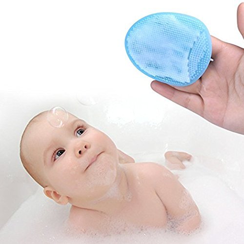 Gugzy® Facial Pore Cleansing Pads, Silicone Face Scrubbers Soft Exfoliators Cleansing Tool Massage Washing Pore Cleanser Blackhead Removing Baby Pet Shower (1, Green)