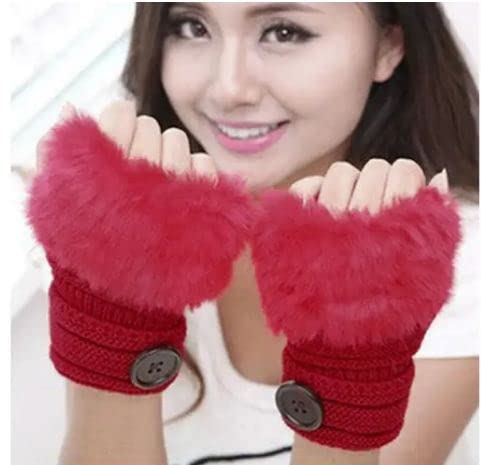 Gugzy Women's Wool Winter Gloves