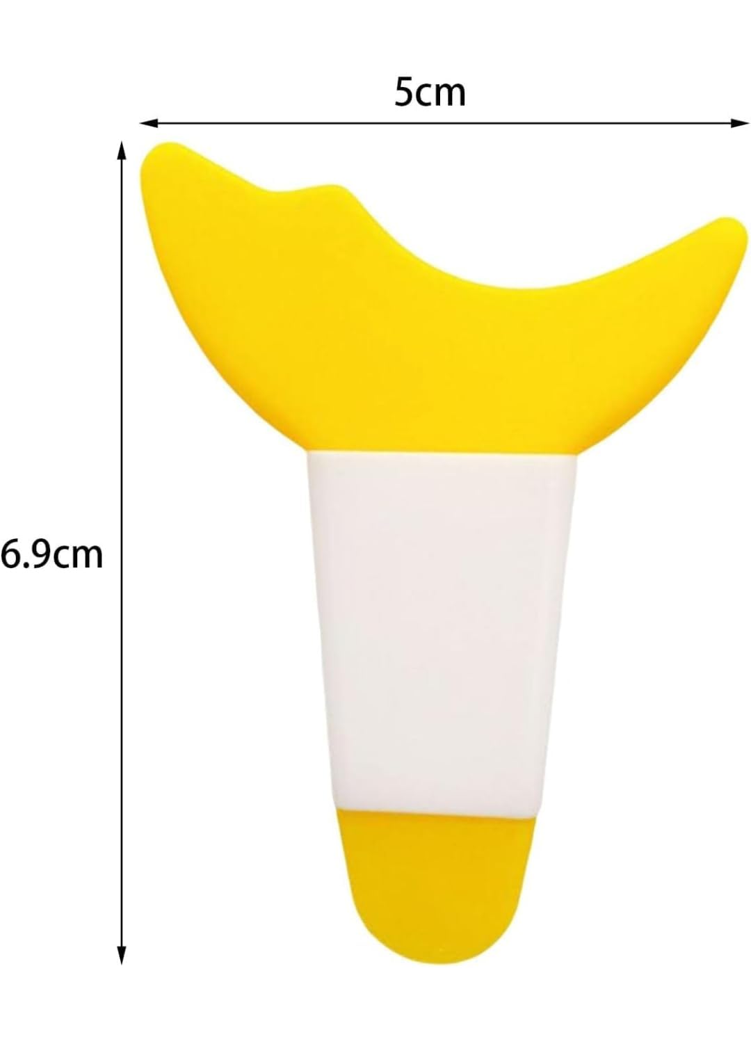 3 in 1 Multifunctional Eyelash Makeup Auxiliary Guard Tool, Applicator Guide Auxiliary Artifact Mascara Eyeliner Eye Shadow Painting Silicone Upper and Lower Bezel Tool (Pack of 1, White)