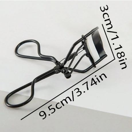 Gugzy Siempre21 Stainless Steel Professional Eyelash Curler Eye Lashes Curling Clip (Silver)