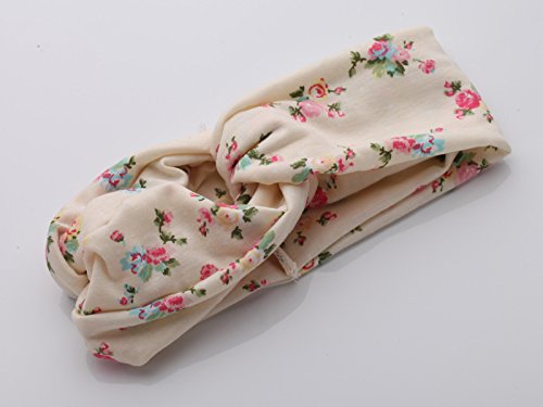 Gugzy Cotton Head Bands Twisted Head Wrap Yoga Hair Accessories for Women and Girls (Style 5) Multicolor