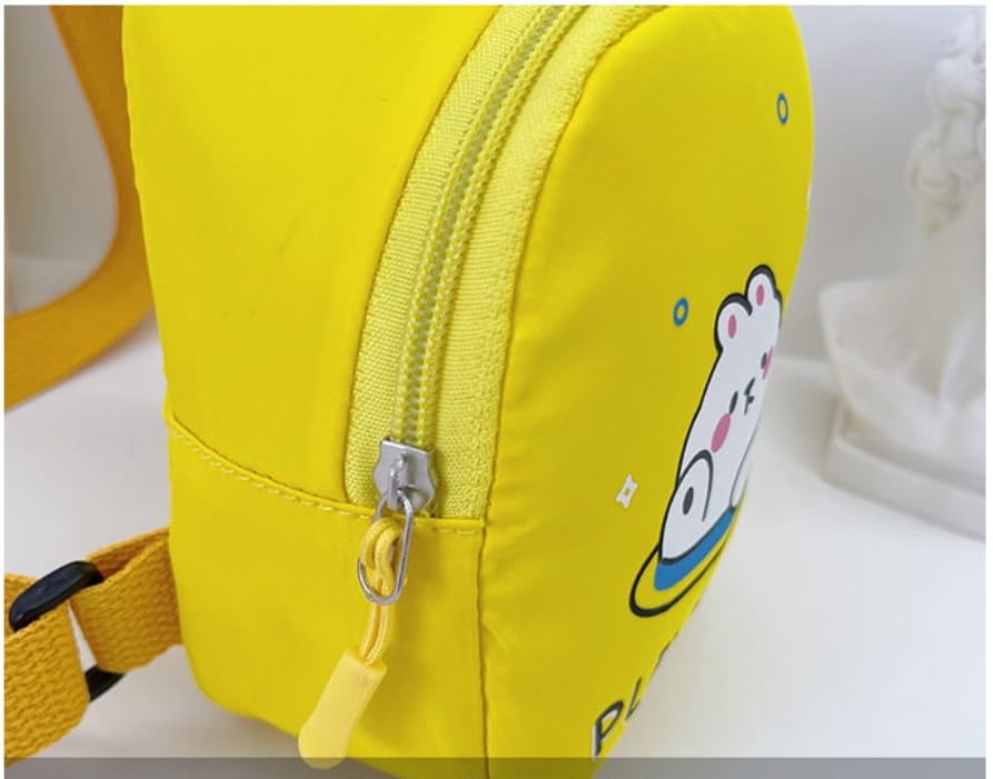 Cartoon Kids Chest Bag with Adjustable Straps - Playful and Practical Toddler Sling Bag (Blue)