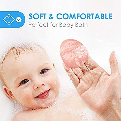 Gugzy® Facial Pore Cleansing Pads, Silicone Face Scrubbers Soft Exfoliators Cleansing Tool Massage Washing Pore Cleanser Blackhead Removing Baby Pet Shower (1, Green)