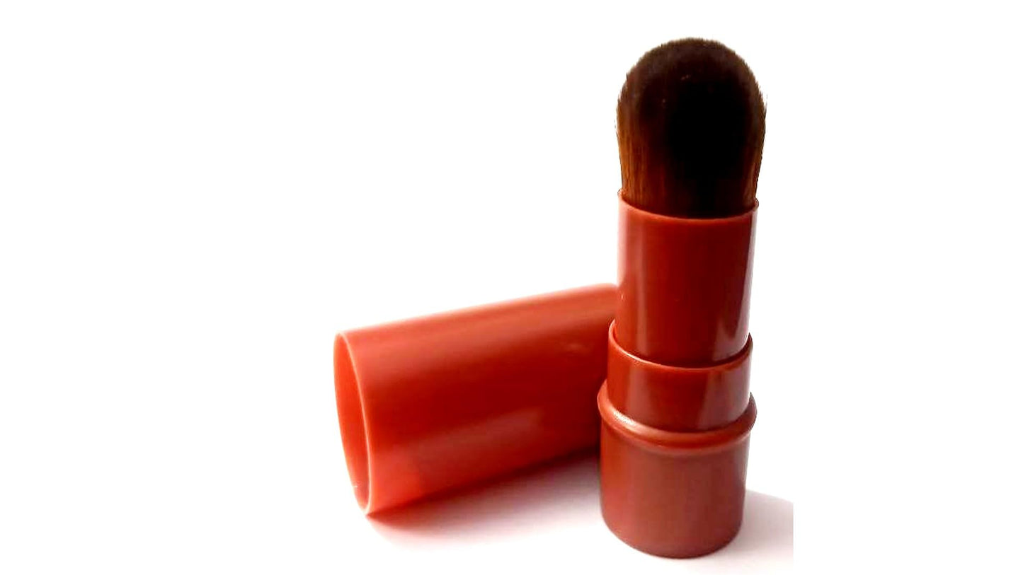 Gugzy Retractable Pro Beauty Kabuki Makeup Cosmetic Face Powder Foundation Blush Brush (Black)