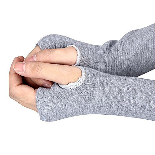 Gugzy® Knitted Woollen Thermal Warm and Comfortable Fingerless Gloves Mittens Winter Gloves Accessories Hand Warmer Gloves