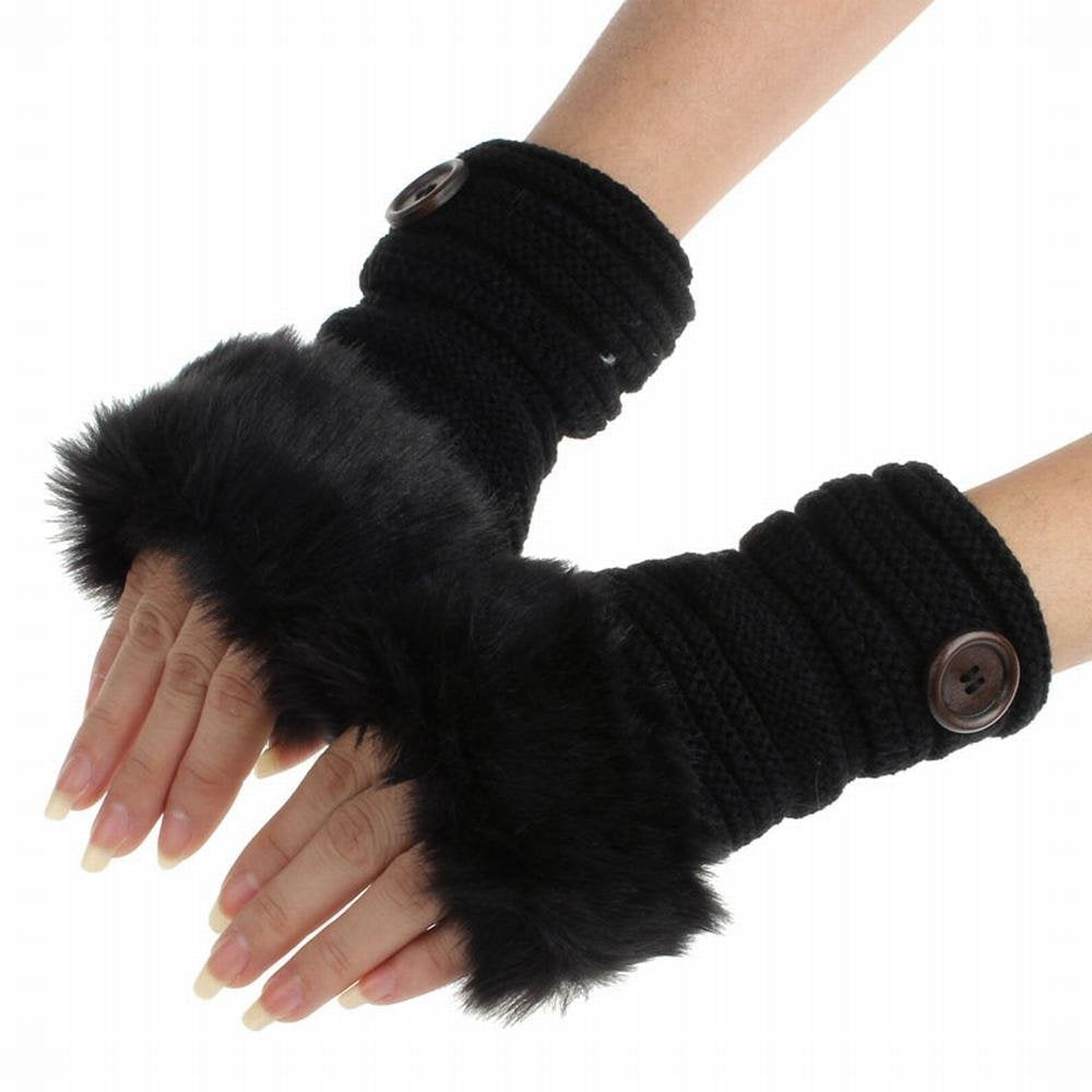 Gugzy Women's Wool Winter Gloves