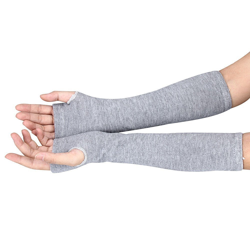 Gugzy® Knitted Woollen Thermal Warm and Comfortable Fingerless Gloves Mittens Winter Gloves Accessories Hand Warmer Gloves