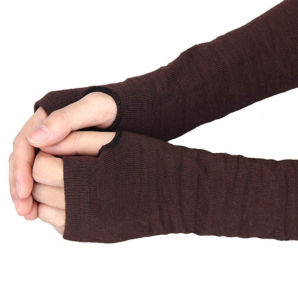 Gugzy® Knitted Woollen Thermal Warm and Comfortable Fingerless Gloves Mittens Winter Gloves Accessories Hand Warmer Gloves